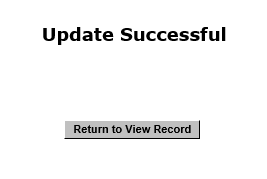 Update successful